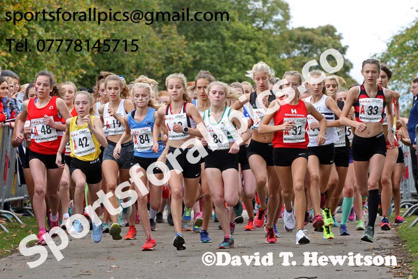 Girls under-15s 3 stage road relay, 2017 ERRA 6 and 4 Stage and Junior Relays. Photo:  David T. Hewitson/Sports for All Pics